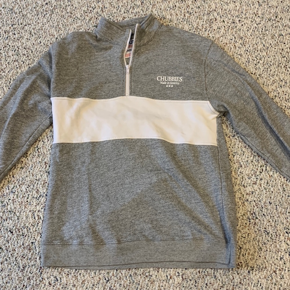 Grey Chubbies Quarter-Zip